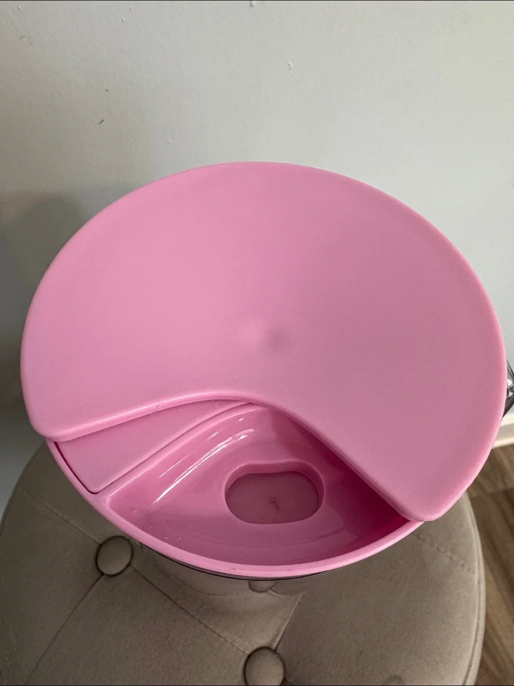 Pink Pig Pattern Travel Tumbler with Lid